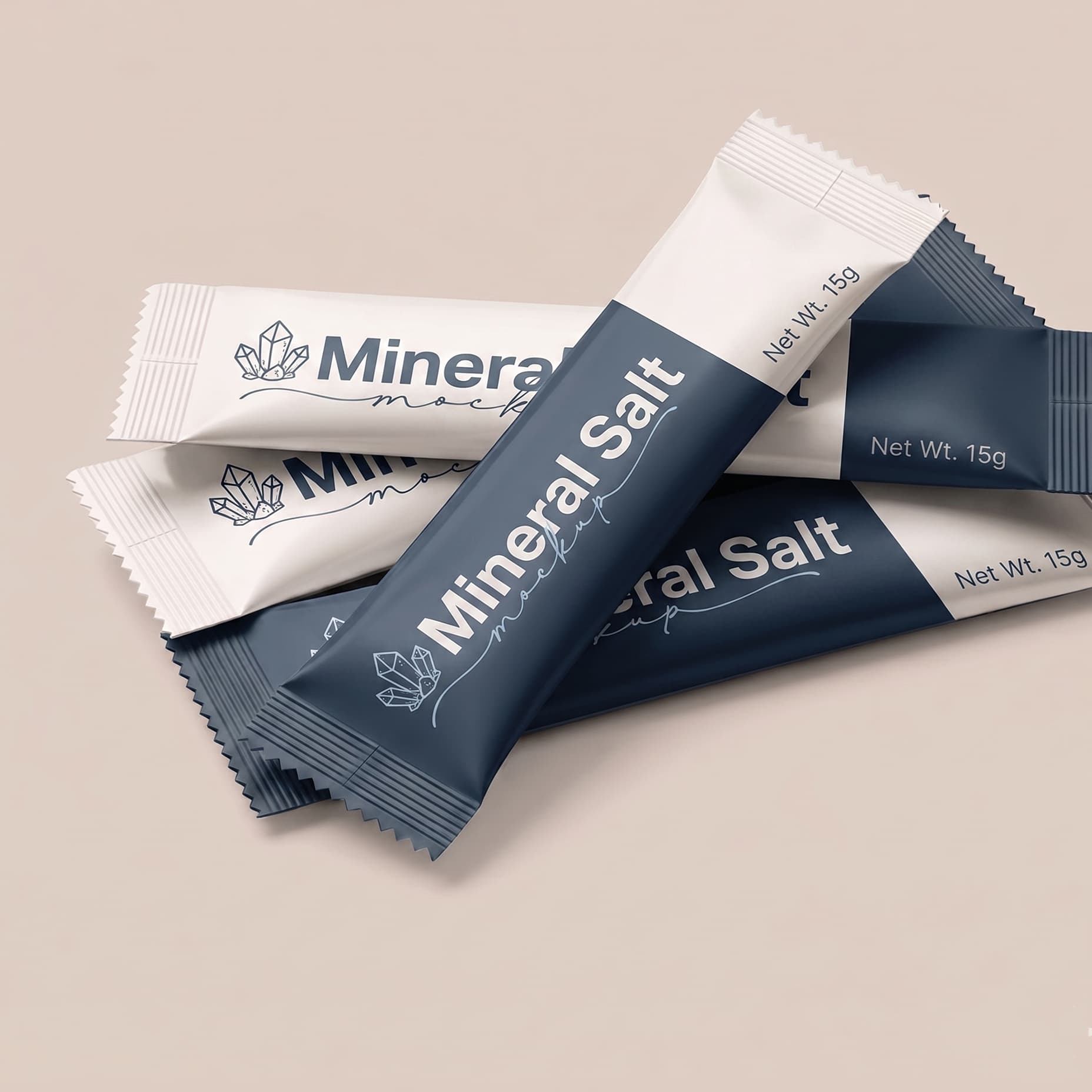 Restaurant sleeve salt sachet